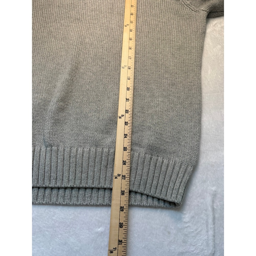Polo Ralph Lauren Mens XL Grey Heather Cotton Crewneck Sweater 710727573011 - Picture 5 of 6